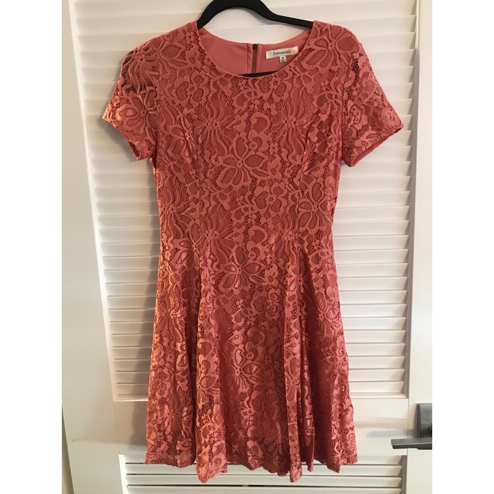 NWT Salmon/Pink Lace Dress